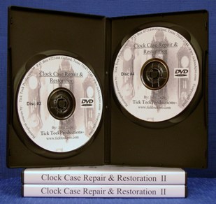 Clock Case Repair Restoration DVD open