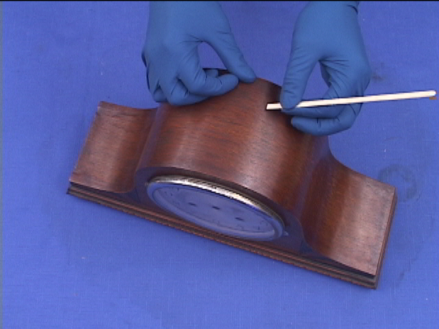 Clock Case Repair and Restoration during restoration