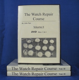 Watch Repair Course DVD Volume 2 cover