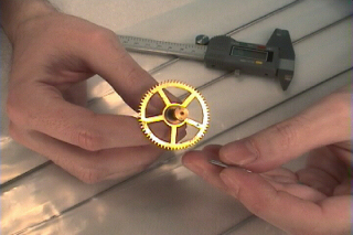 Clock Repairs to wheel arbor