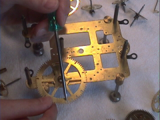 Clock Repairs - count wheel